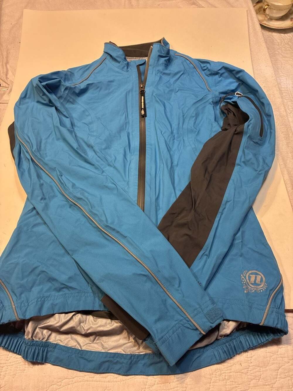 Novara Women's Cycling Jacket, Blue, Size XS